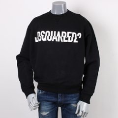  ディースクエアード DSQUARED2 トレーナー ブラック 黒 メンズ S74GUO331の画像