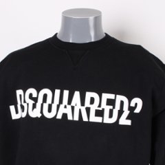  ディースクエアード DSQUARED2 トレーナー ブラック 黒 メンズ S74GUO331画像