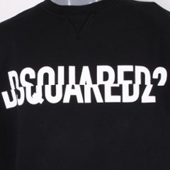  ディースクエアード DSQUARED2 トレーナー ブラック 黒 メンズ S74GUO331画像