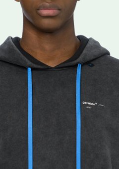 Off-White オフホワイト ABSTRACT ARROWS HOODIE グレー パーカー画像