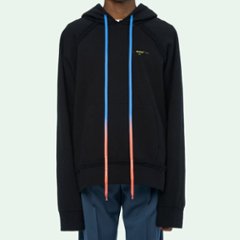 Off-White オフホワイト ARROWS HOODIE ブラック パーカー画像