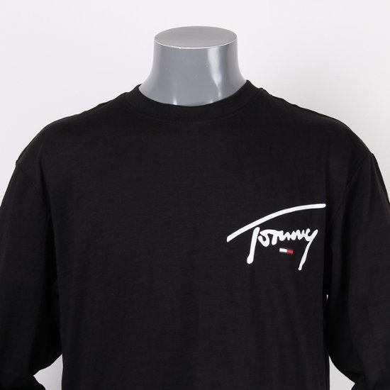 TOMMYJEANS トミージーンズ ロンT ブラック 【国内正規品】画像