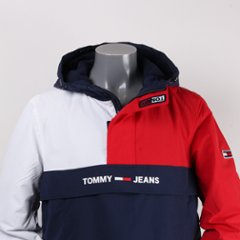 TOMMYJEANS トミージーンズ プルオーバー ブルゾン トリコロール 【国内正規品】画像