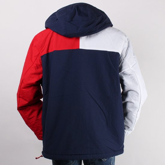 TOMMYJEANS トミージーンズ プルオーバー ブルゾン トリコロール 【国内正規品】画像