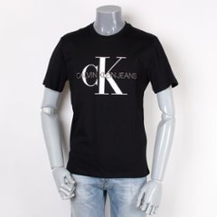 CALVIN KLEIN JEANS カルバンクラインジーンズ CK ロゴ Tシャツ ブラックの画像