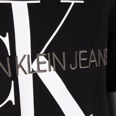 CALVIN KLEIN JEANS カルバンクラインジーンズ CK ロゴ Tシャツ ブラック画像