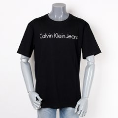 CALVIN KLEIN JEANS カルバンクラインジーンズ CK ロゴ Tシャツ ブラック オーバーサイズの画像