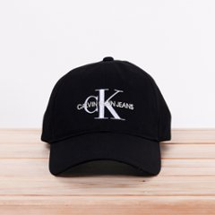 CALVIN KLEIN JEANS カルバンクラインジーンズ CK ロゴ ブラック キャップ Safari 5月号掲載 P208 他色の画像