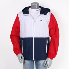 TOMMYJEANS トミージーンズ ウインドブレイカー ナイロンジップパーカー 定番カラーの画像