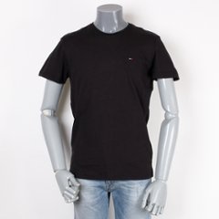 TOMMYJEANS トミージーンズ ベーシッククルーネックＴシャツ ブラックの画像