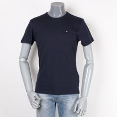 TOMMYJEANS トミージーンズ ベーシッククルーネックＴシャツ ネイビーの画像