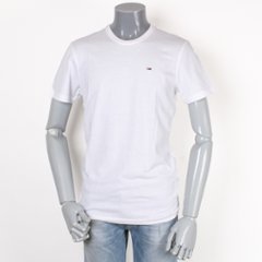 TOMMYJEANS トミージーンズ ベーシッククルーネックＴシャツ ホワイトの画像