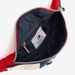 TOMMYJEANS トミージーンズ フラッグロゴ キャンバスボディバッグ画像