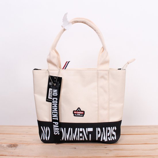 NOCOMMENTPARIS ノーコメントパリ バッグ ミニトート アイボリー NC-BAG004 【国内正規品】 日本限定画像