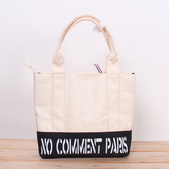 NOCOMMENTPARIS ノーコメントパリ バッグ ミニトート アイボリー NC-BAG004 【国内正規品】 日本限定画像