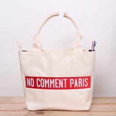 NOCOMMENTPARIS ノーコメントパリ バッグ ミニトート アイボリー NC-BAG003 【国内正規品】 日本限定画像