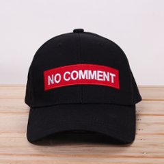 NOCOMMENTPARIS ノーコメントパリ キャップ ブラック ボックスロゴ NC-CP013SP 【国内正規品】の画像