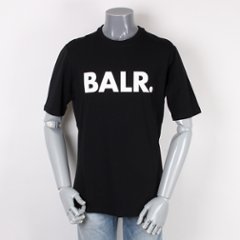 BALR ボーラー 半袖 Tシャツ ブラック ブランドロゴの画像