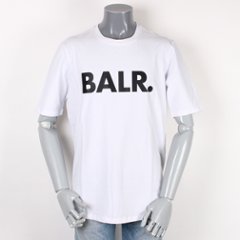 BALR ボーラー 半袖 Tシャツ ホワイト ブランドロゴの画像