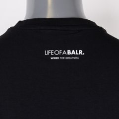 BALR ボーラー 半袖 Tシャツ ブラック ブランドロゴ画像