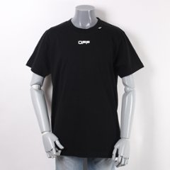 Off-White オフホワイト ブラック Caravaggio アロー T シャツ画像