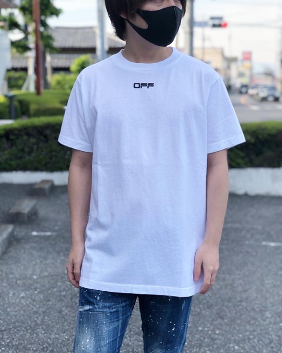 Off-White オフホワイト ホワイト エアポート Tシャツ画像