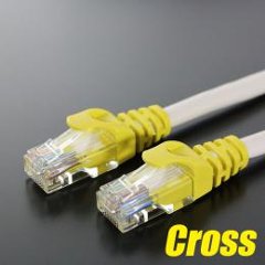 CAT6 クロス 5M ライトグレー(CBC6X-050-LG)の画像