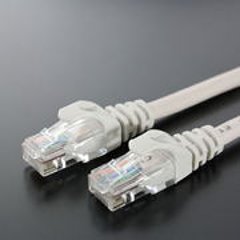 CAT5E LANケーブル 2M ライトグレー(CBC5E-020-LG)の画像