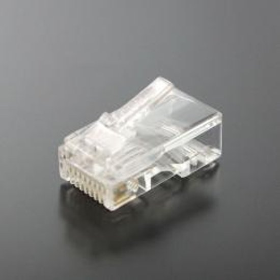 RJ45プラグ CAT5E 50個入(CRJ45K5-50P)画像