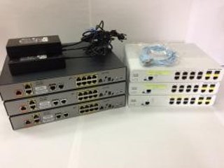 【中古】Cisco3台セットモデル(ルーター&スイッチ 対策モデル)その3の画像