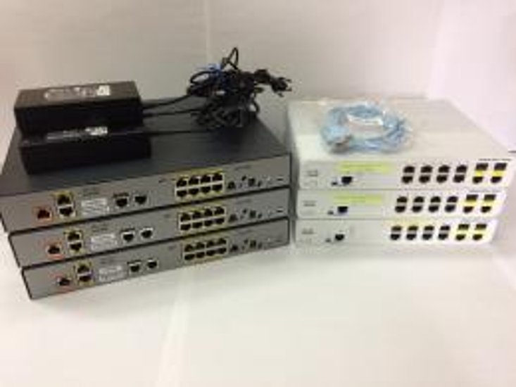 【中古】Cisco3台セットモデル(ルーター&スイッチ 対策モデル)その3画像