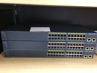 【中古】Cisco(L2スイット 演習セット)の画像