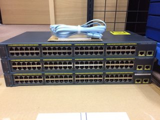 【中古】Cisco(L2スイット 演習セット)その2の画像