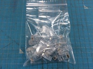 RJ45プラグ CAT6用 20個入の画像