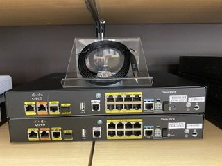 【中古】Cisco891FJ 2台セットの画像