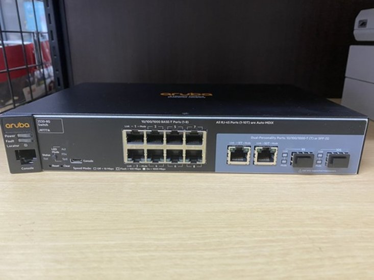 【中古】HP 2530-8G Switch(J9777A#ACF)画像