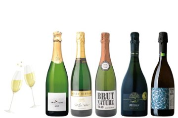 ニコラワイン通信Vol.6　生産国飲み比べスパークリング5本セットの画像