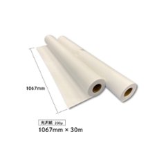 光沢紙200μ　1067mm×30m　２本入り【１本あたり11,061円】画像