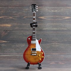 Musical Story Artist motif ミニチュア ギター レッドツェッペリン ジミー ペイジ レスポールの画像