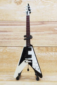 Musical Story Artist motif 1/4 ミニチュア 楽器 ギター マイケル シェンカー フライング V 1975の画像