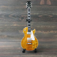 Musical Story 1/4 ミニチュア 楽器 ギター1959 レスポール Reissue Hand Picked Tom Murphy Aged Green Lemonの画像