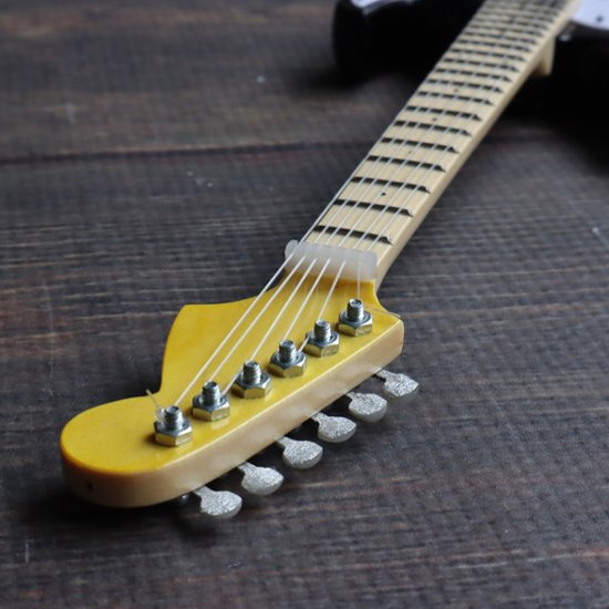 Musical Story Artist motif 1/4 ミニチュア 楽器 ギター リッチ― ブラックモア トリビュート ストラトキャスター画像