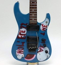 E-Model 1/4 ミニチュア 楽器 ギター トム モレロ Arm The Homelessの画像