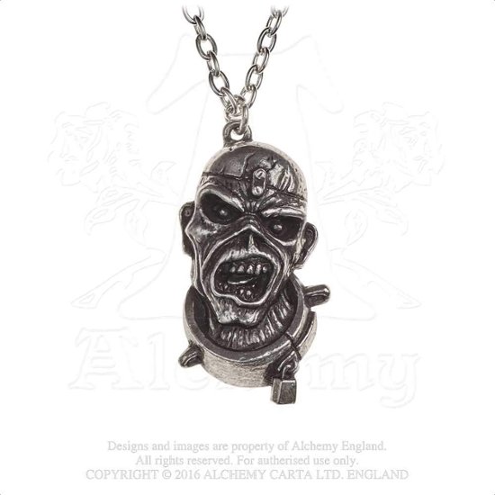 アイアン メイデン Piece Of Mind Eddie Head オフィシャル ネックレス ペンダント バンド グッズ アクセサリー画像