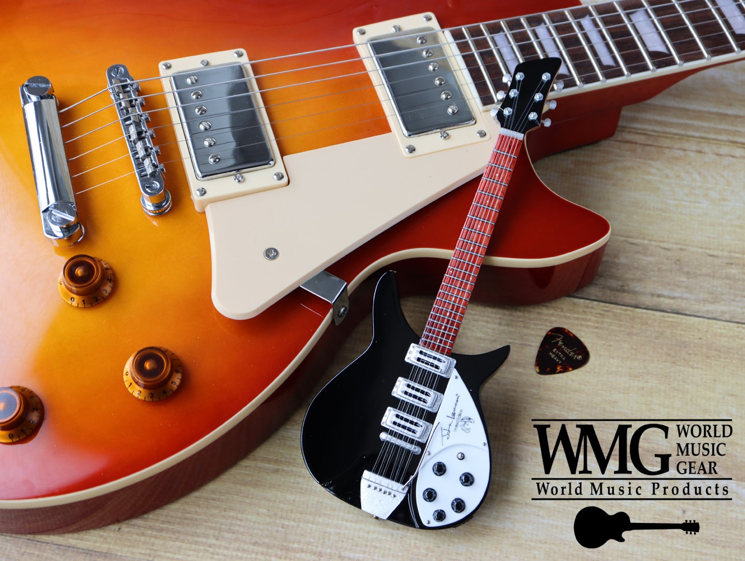 Musical Story Artist motif 1/4 ミニチュア 楽器 ギター BEATLES 