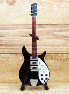 Musical Story Artist motif 1/4 ミニチュア 楽器 ギター BEATLES ジョン レノン 325 JLの画像