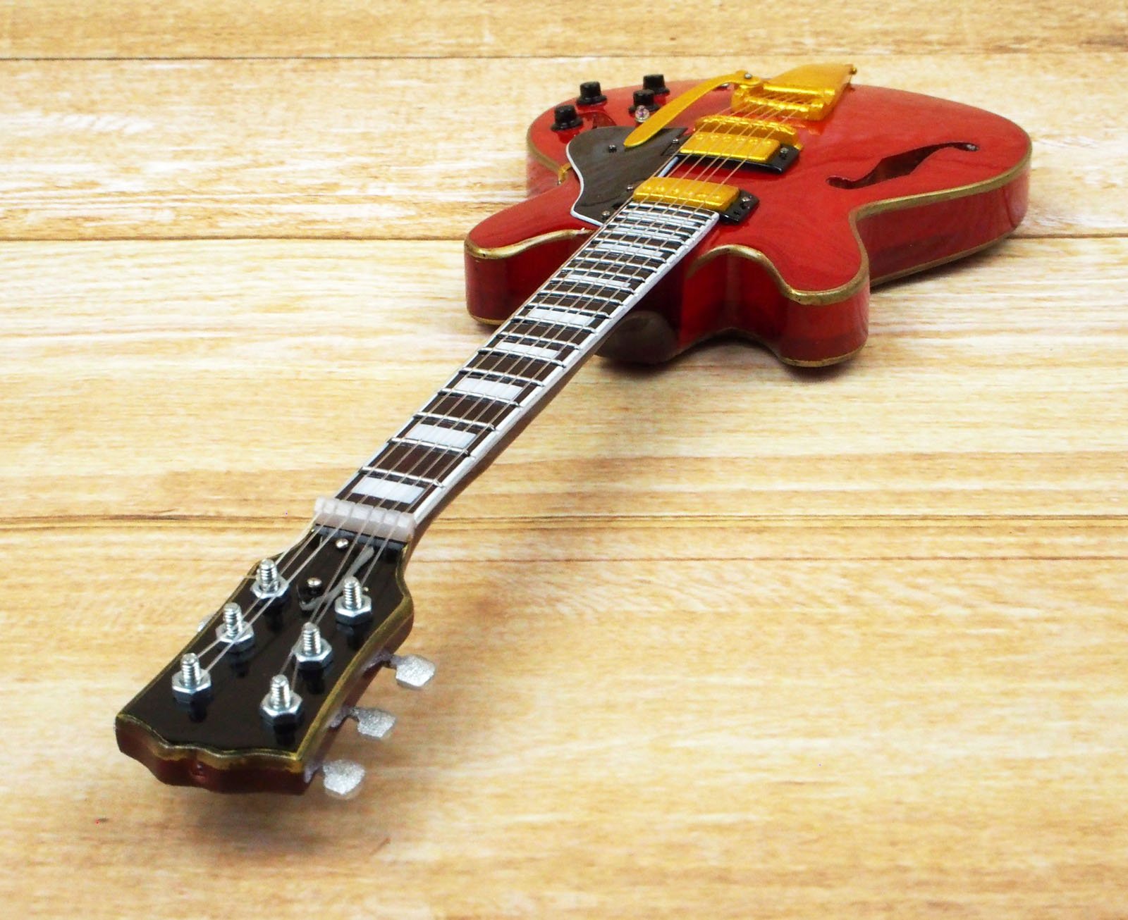 Musical Story 1/4 ミニチュア 楽器 ギター ES 355 アンティーク
