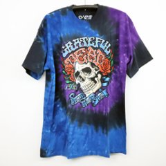 グレイトフルデッド ボストンミュージックホール 1976 Blue tie-dye Tシャツの画像