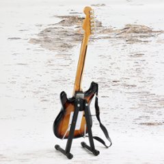 Musical Story 1/3 スケール ミニチュア ギター ストラトタイプ サンバースト (ストラップ付属）画像