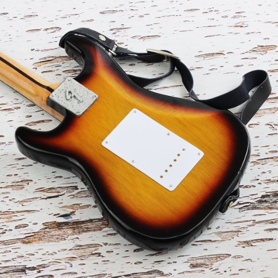 Musical Story 1/3 スケール ミニチュア ギター ストラトタイプ サンバースト (ストラップ付属）画像